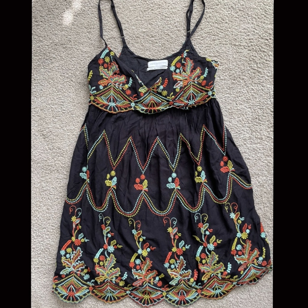 Urban Outfitters embroidered dress
